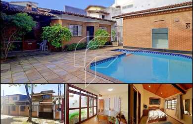 Imagem: A casa possui 4 Dormitórios, 3 Banheiros, 2 Vagas na garagem