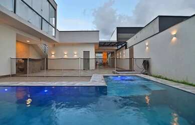 Imagem 9: Casa Moderna em Condomínio Fechado no Residencial Camp Ville Vicente...