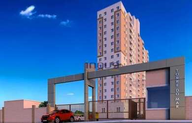 Imagem: O apartamento possui 2 Dormitórios, 1 Banheiro, 1 Vaga na garagem