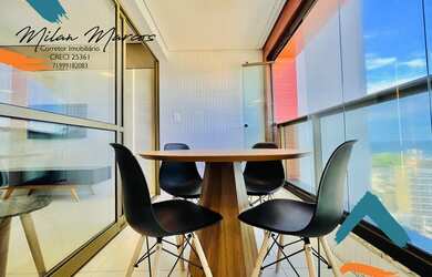 Imagem 2: INCRÍVEL VISTA MAR 1/4. Piscina, Churrasqueira, Imóvel mobiliadoeAr-condicionado