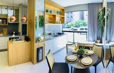 Imagem: O apartamento possui 2 Dormitórios, 2 Banheiros, 2 Vagas na