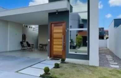 Imagem: A casa em condomínio possui 3 Dormitórios, 3 Banheiros, 4