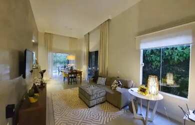 Imagem: A casa em condomínio possui 3 Dormitórios, 4 Banheiros, 2