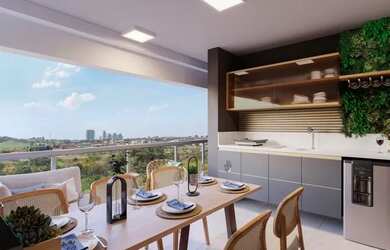 Imagem 2: Apto a venda condomínio Ares Residence - Parque Jardim Olhos D x27 água