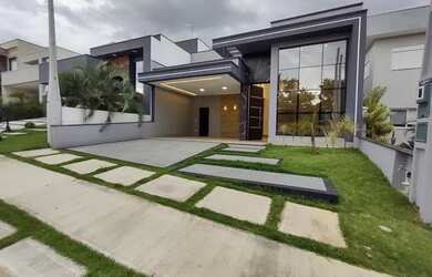 Imagem: A casa em condomínio possui 3 Dormitórios, 4 Banheiros, 4