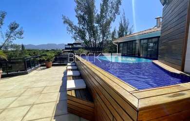 Imagem: O apartamento na cobertura possui 4 Dormitórios, 3 Banheiros