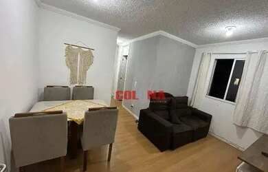 Imagem: O apartamento possui 2 Dormitórios, 1 Banheiro, 45m² de Área