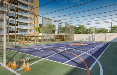 Imagem: O apartamento possui 3 Dormitórios, 2 Banheiros, 2 Vagas na