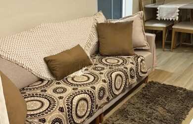 Imagem: O apartamento possui 2 Dormitórios, 1 Banheiro, 1 Vaga na garagem