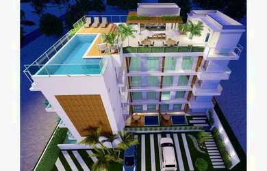 Imagem: O apartamento possui 1 Dormitório, 1 Banheiro, 1 Vaga na garagem