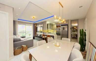 Imagem: O apartamento possui 2 Dormitórios, 2 Banheiros, 2 Vagas na