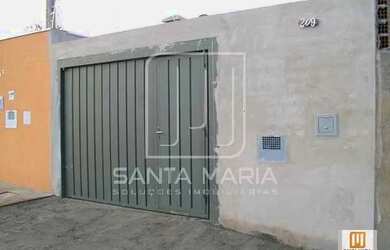 Imagem: A casa possui 3 Dormitórios, 2 Banheiros, 2 Vagas na garagem