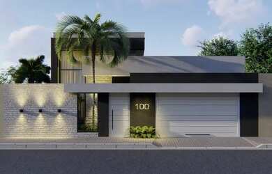 Imagem 3: Casa no Ipiranga. 250m² de Área, 2 Vagas na garageme4 Dormitórios