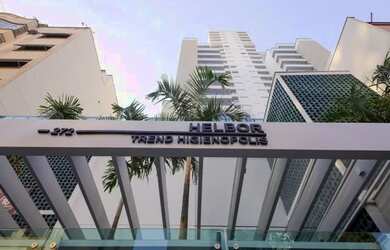 Imagem: O apartamento possui 2 Dormitórios, 1 Banheiro, 1 Vaga na garagem