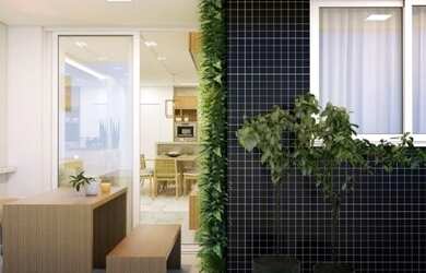 Imagem: O apartamento possui 3 Dormitórios, 1 Banheiro, 1 Vaga na garagem