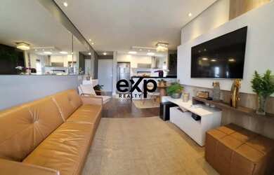 Imagem: O apartamento possui 3 Dormitórios, 1 Banheiro, 1 Vaga na garagem