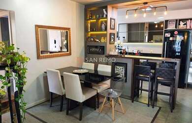 Imagem: O apartamento possui 2 Dormitórios, 3 Banheiros, 1 Vaga na