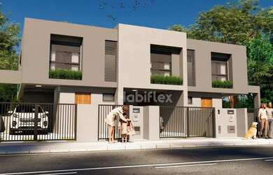 Imagem: A casa possui 3 Dormitórios, 3 Banheiros, 2 Vagas na garagem