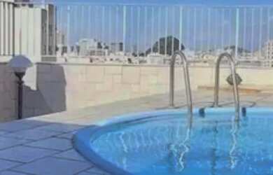 Imagem: O apartamento na cobertura possui 4 Dormitórios, 5 Banheiros