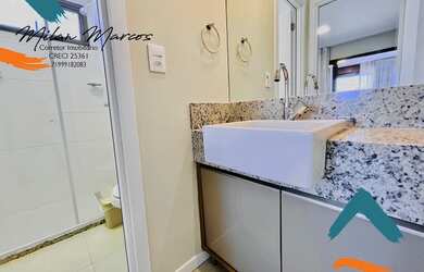 Imagem 6: INCRÍVEL VISTA MAR 1/4. Piscina, Churrasqueira, Imóvel mobiliadoeAr-condicionado