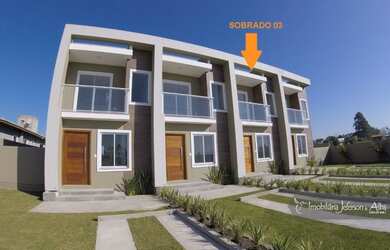 Imagem: A casa possui 2 Dormitórios, 2 Banheiros, 1 Vaga na garagem