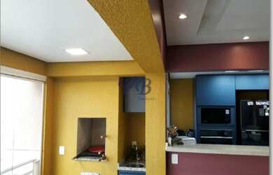 Imagem 10: Apto - Vila Homero Thon. Piscina, Churrasqueira, VarandaeÁrea de serviço