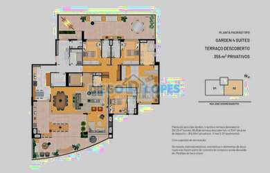 Imagem 15: Garden em Curitiba. 403m² de Área, 4 Vagas na garageme4 Dormitórios