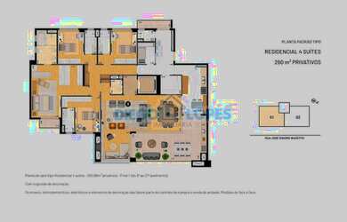 Imagem 14: Garden em Curitiba. 403m² de Área, 4 Vagas na garageme4 Dormitórios
