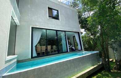 Imagem: A casa em condomínio possui 3 Dormitórios, 4 Banheiros, 5