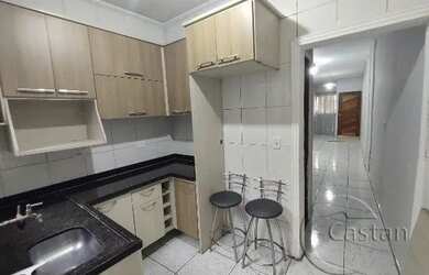 Imagem: A casa em condomínio possui 2 Dormitórios, 3 Banheiros, 1