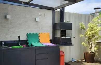 Imagem: O apartamento na cobertura possui 3 Dormitórios, 4 Banheiros