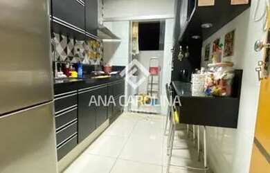 Imagem: O apartamento possui 3 Dormitórios, 2 Banheiros e 1 Vaga na