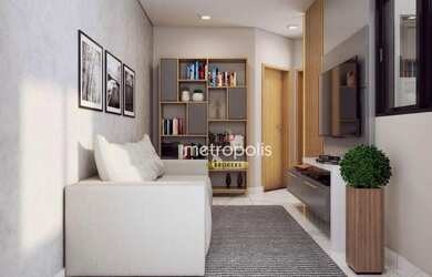 Imagem 2: Apartamento Garden à venda, 62 m² por R$ 471.000,00 - Paraíso - Santo...