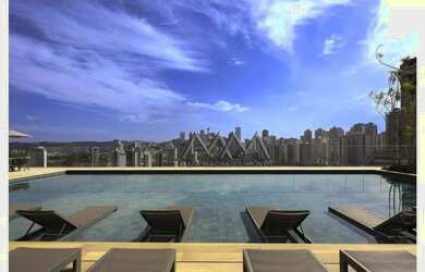 Imagem: O apartamento possui 4 Dormitórios, 5 Banheiros, 5 Vagas na