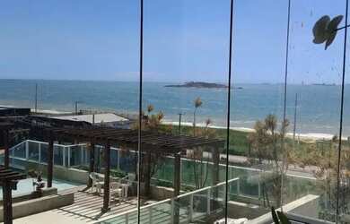 Imagem: Apartamento de 3/4 com suíte vista por mar todo montado e decorado