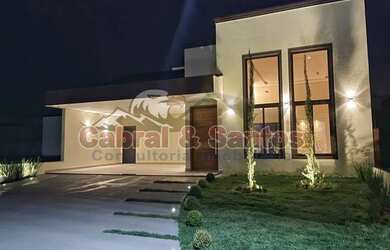 Imagem: A casa em condomínio possui 3 Dormitórios, 5 Banheiros, 4