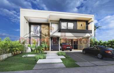 Imagem: A casa em condomínio possui 3 Dormitórios, 5 Banheiros, 4