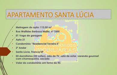 Imagem: O apartamento possui 3 Dormitórios, 2 Banheiros, 1 Vaga na