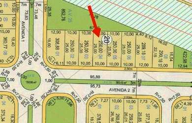 Imagem: O terreno possui 250m² de Área e está localizado em Bela