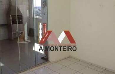 Imagem: O apartamento possui 1 Dormitório, 1 Banheiro, 2 Vagas na garagem