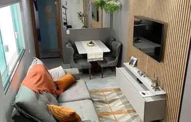 Imagem: O apartamento possui 2 Dormitórios, 2 Banheiros, 1 Vaga na