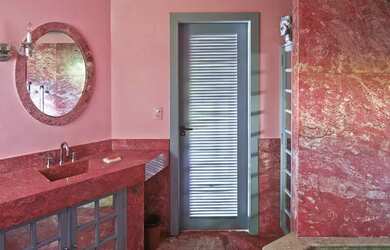 Imagem 15: Casa Cinematográfica entre o mar e montanha no Joá