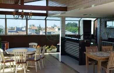 Imagem: O apartamento na cobertura possui 3 Dormitórios, 4 Banheiros