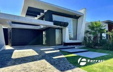 Imagem: A casa em condomínio possui 3 Dormitórios, 4 Banheiros, 1