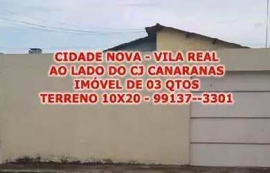Imagem: A casa possui 3 Dormitórios, 1 Banheiro, 3 Vagas na garagem