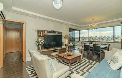 Imagem: O apartamento possui 3 Dormitórios, 2 Banheiros, 2 Vagas na