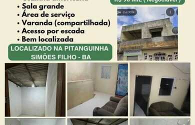 Imagem: A casa possui 2 Dormitórios e 2 Banheiros e está localizado