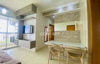 Imagem: O apartamento possui 2 Dormitórios, 2 Banheiros, 2 Vagas na