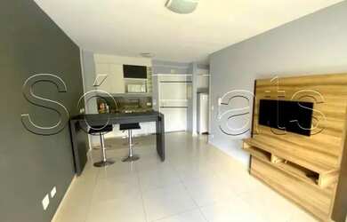 Imagem: O studio possui 1 Dormitório, 1 Banheiro, 1 Vaga na garagem