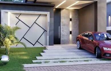 Imagem: A casa possui 4 Dormitórios, 4 Banheiros, 4 Vagas na garagem